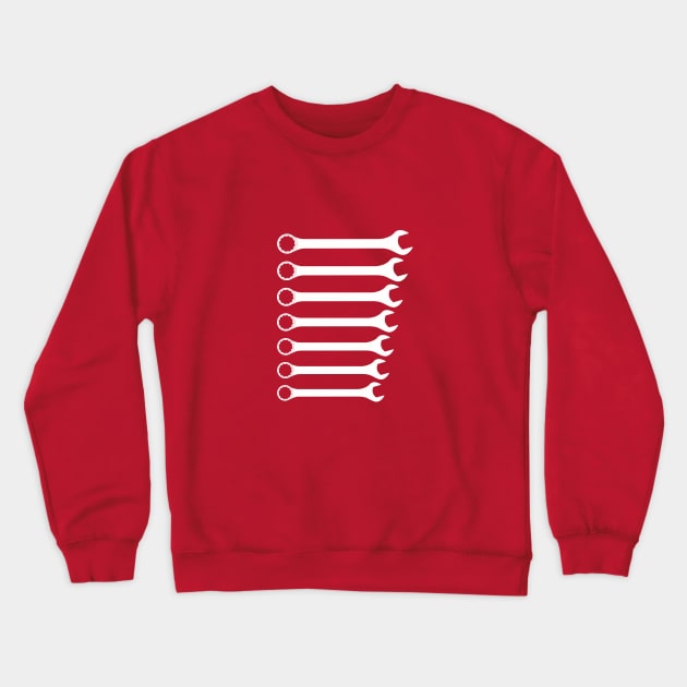 Bag of Spanners Crewneck Sweatshirt by MoonshedAlpha